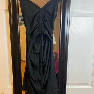 Cut out stomach dress